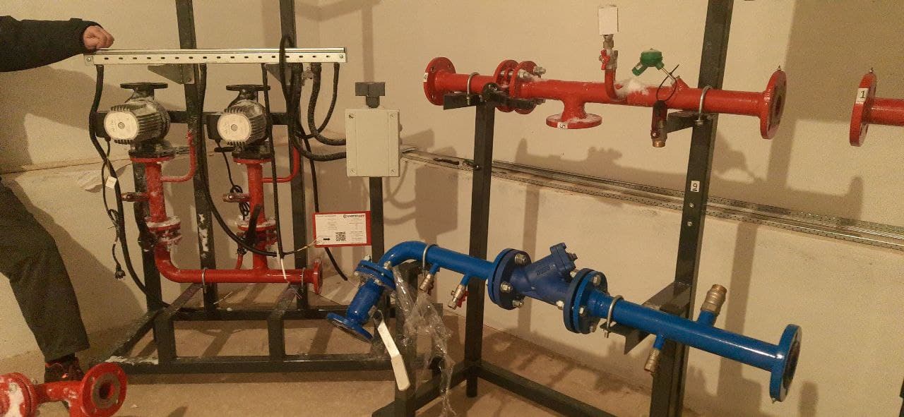 Прокладка наружных сетей теплоснабжения